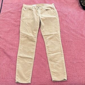 GAP corduroy women’s size 27R (regular)  corduroy legging jeans